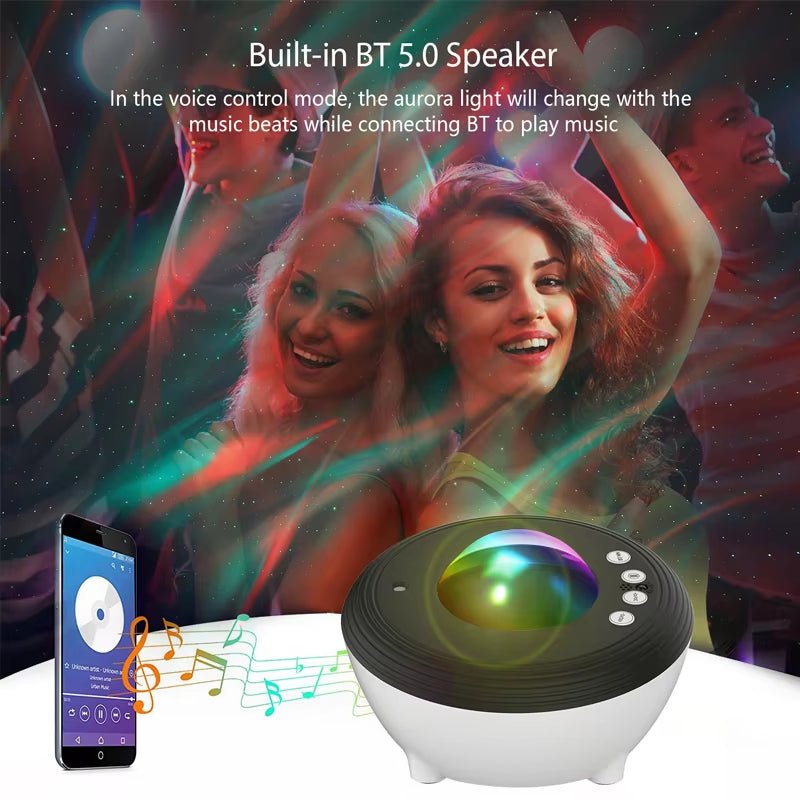 GBX Aurora & Galaxy Projector - GoBeamX