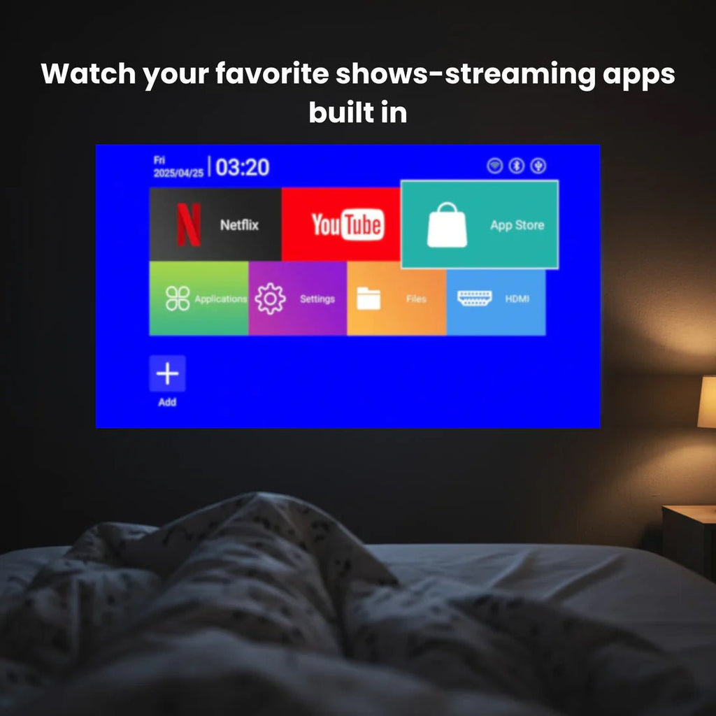GoBeamX 130" HD Projector - GoBeamX