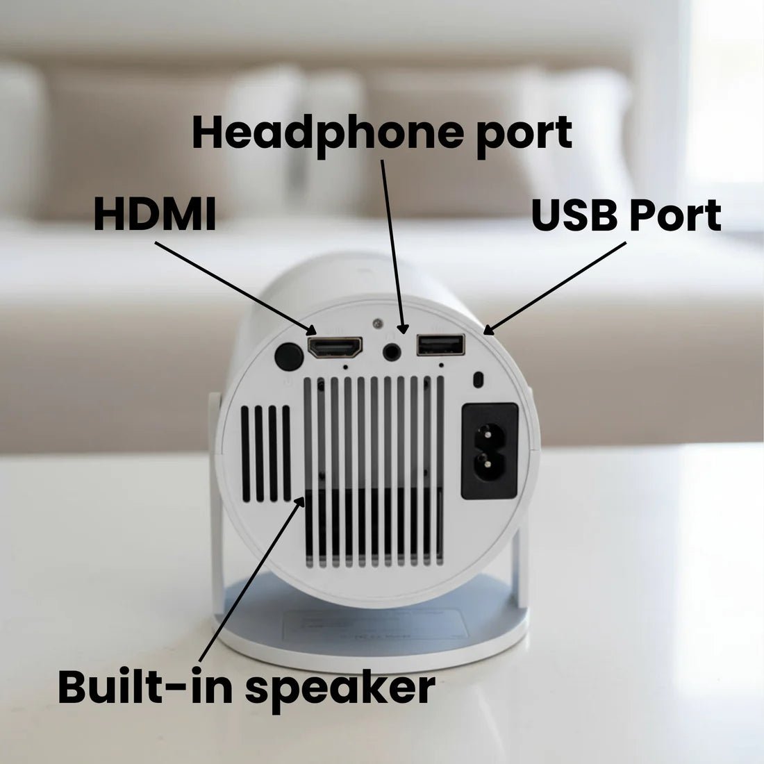 GoBeamX 130" HD Projector - GoBeamX