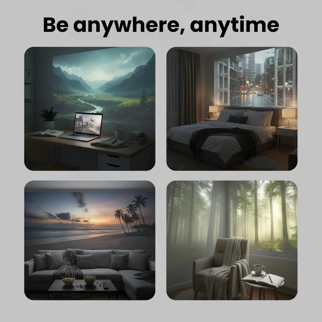 GoBeamX 130" HD Projector - GoBeamX