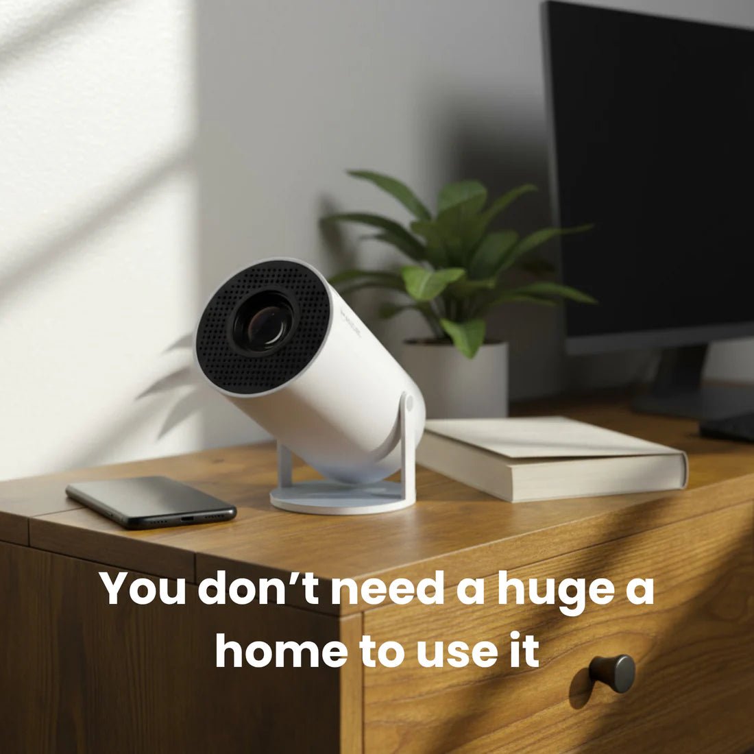 GoBeamX 130" HD Projector - GoBeamX